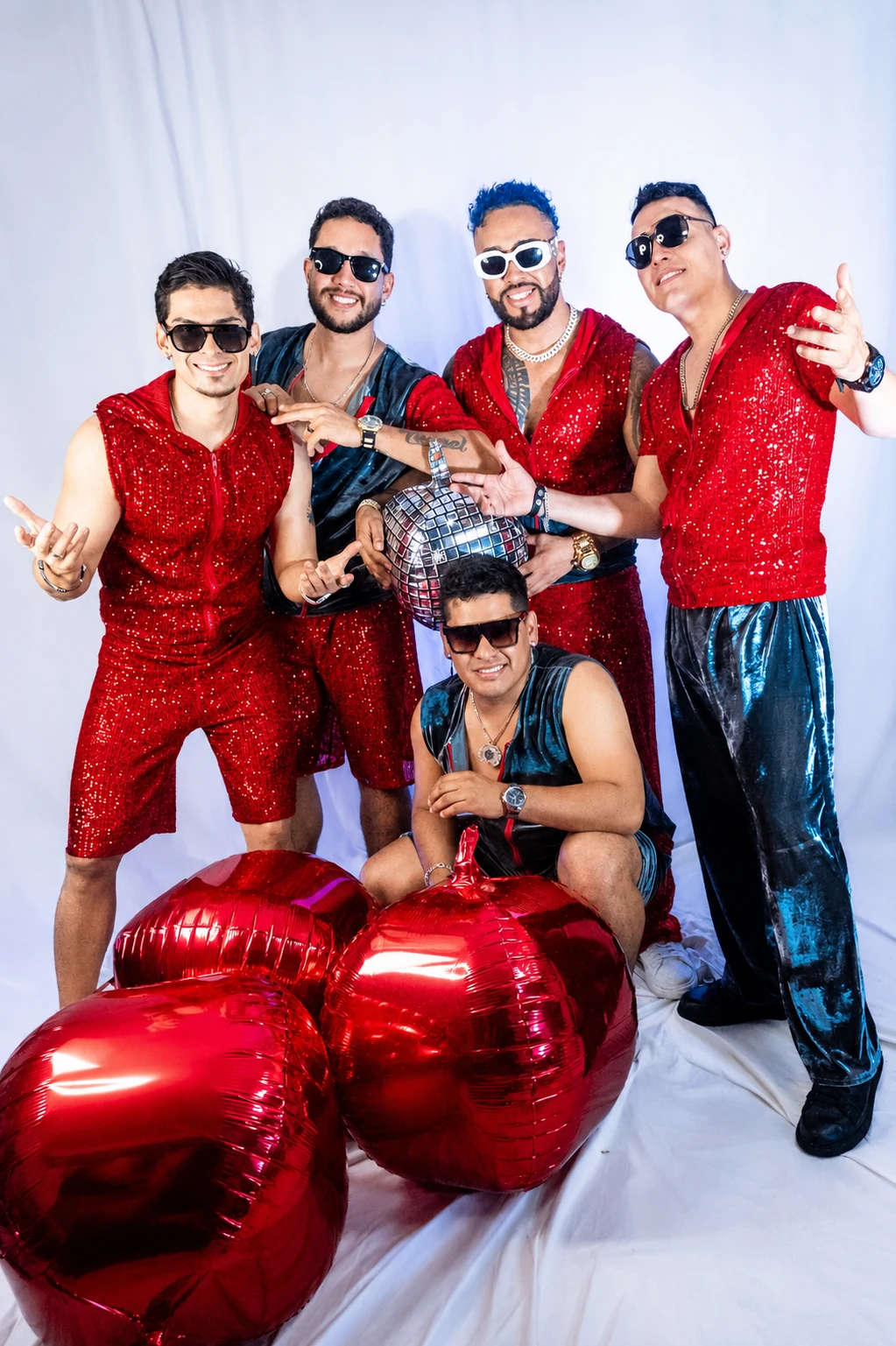 Los Conquistadores de la Salsa · fotografía oficial 2