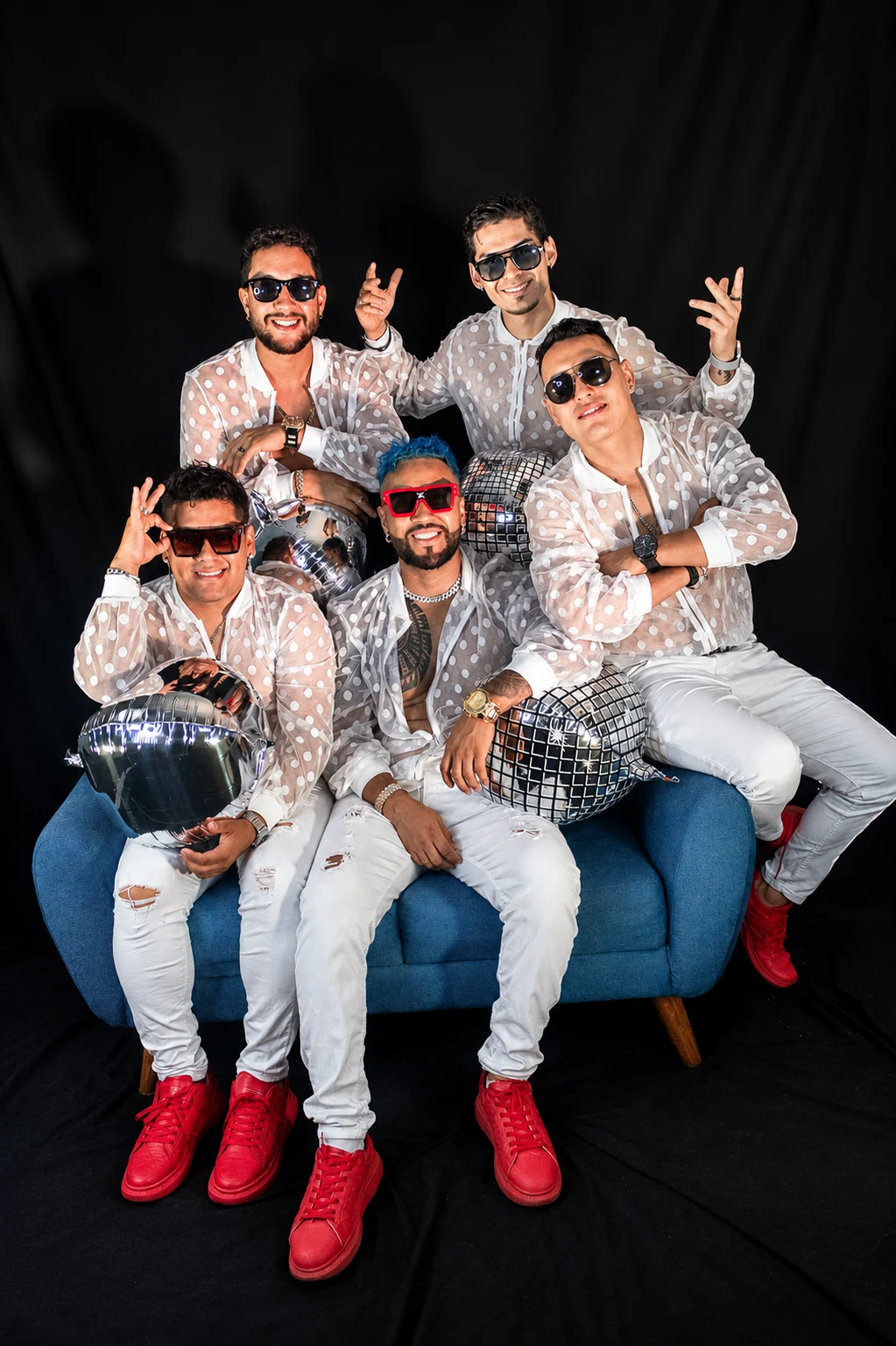 Los Conquistadores de la Salsa · fotografía oficial 3