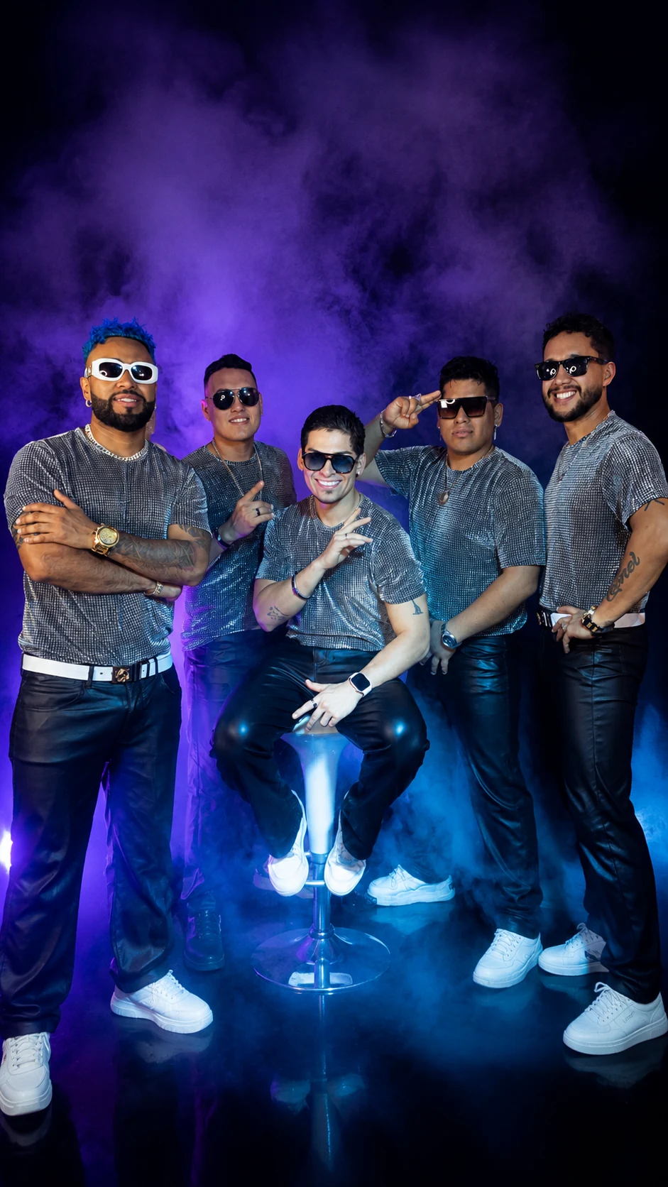 Los Conquistadores de la Salsa · fotografía oficial 5